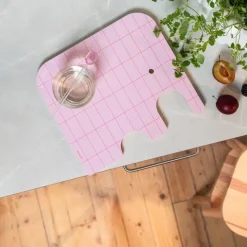 Muurla norsu Chop&Serve -lauta M vaaleanpunainen