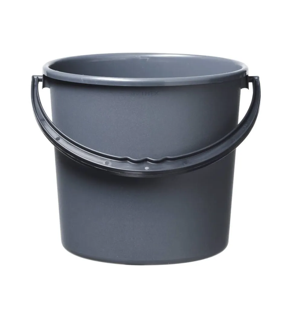 Orthex Sanko 10 L tummanharmaa