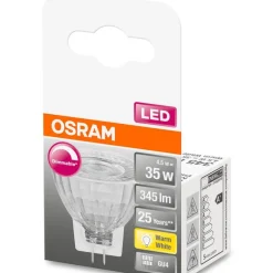 Osram LED kohdelamppu 345lm 2700K GU4 DIM