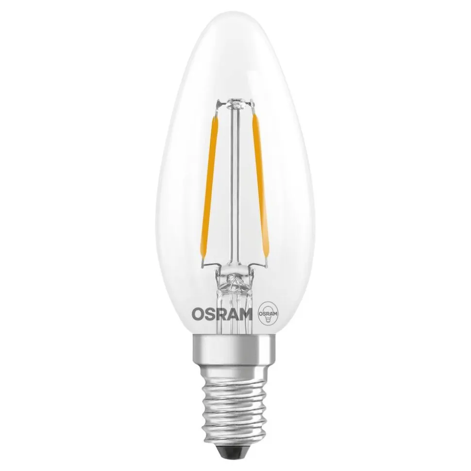 Osram LED Star Classic B 25 Filament 1.8W 827 Clear E14