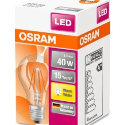 Osram LED vakiolamppu 470lm 2700K E27