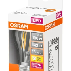 Osram LED vakiolamppu 1521lm 2700K E27 DIM