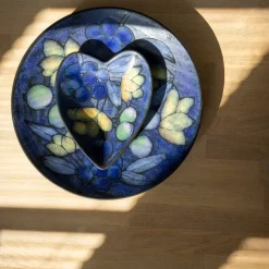 Pentik sydänmalja Studio 18x22 cm Carlson 165 v. sininen