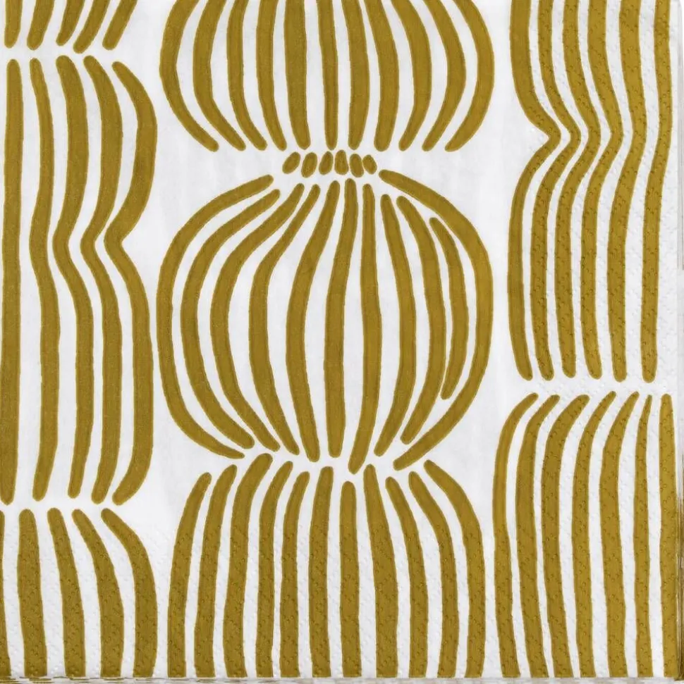 Pentik Vilja servietti ruskea 33x33 cm 20 kpl