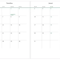 Putinki viikkopäivyri A5 Kreetta Järvenpää 2025