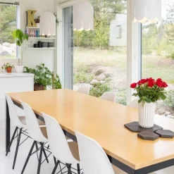 Sessak design-riippuvalaisin Kielo mattavalkoinen
