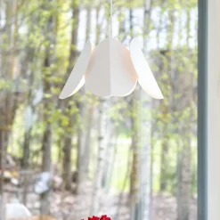 Sessak Lehmus design-riippuvalaisin mattavalkoinen