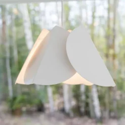 Sessak Lehmus design-riippuvalaisin mattavalkoinen