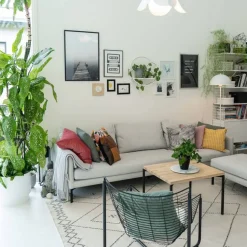 Sessak Lehmus L design-riippuvalaisin mattavalkoinen