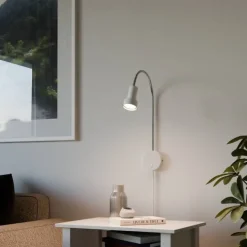 Sessak seinävalaisin Colton Flex valkoinen