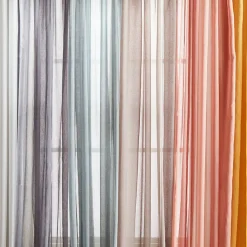 Svanefors verhot Rimy 140x300 cm vaalea turkoosi 2 kpl