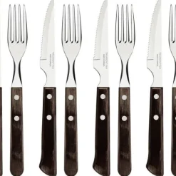 Tramontina pihviaterimet Churrasco 12 os. polywood