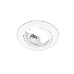 Trio Lighting alasvalo Jura GU10 mattavalkoinen pyöreä