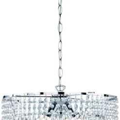 Trio Lighting kattokruunu Orient 42 cm 3xE14 kromi