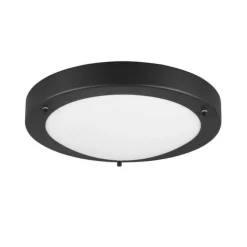Trio Lighting kattovalaisin Condus H2O E27 mattamusta