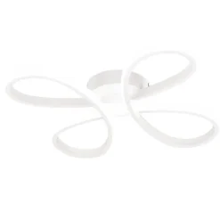 Trio Lighting kattovalaisin Fly LED 40 cm mattavalkoinen 400