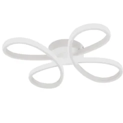 Trio Lighting kattovalaisin Fly LED 40 cm mattavalkoinen 400