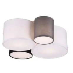 Trio Lighting kattovalaisin Hotel 4xE27 moniväri