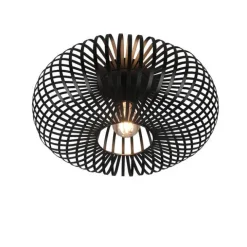 Trio Lighting kattovalaisin Johann 40 cm E27 mattamusta