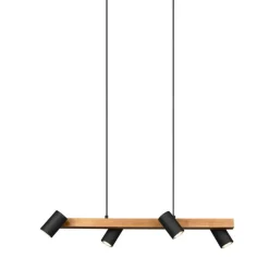Trio Lighting riippuvalaisin Marley 4-os 80 cm GU10 mattamus