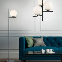 Trio Lighting riippuvalaisin Pure 3-os E14 mattamusta