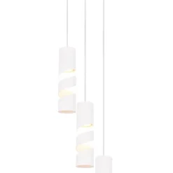 Trio Lighting riippuvalaisin Stream 3-os GU10 mattavalkoinen
