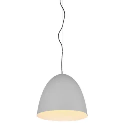 Trio Lighting riippuvalaisin Tilda 40 cm E27 harmaa