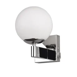 Trio Lighting seinävalaisin Kula H2O 1-os E14 kromi