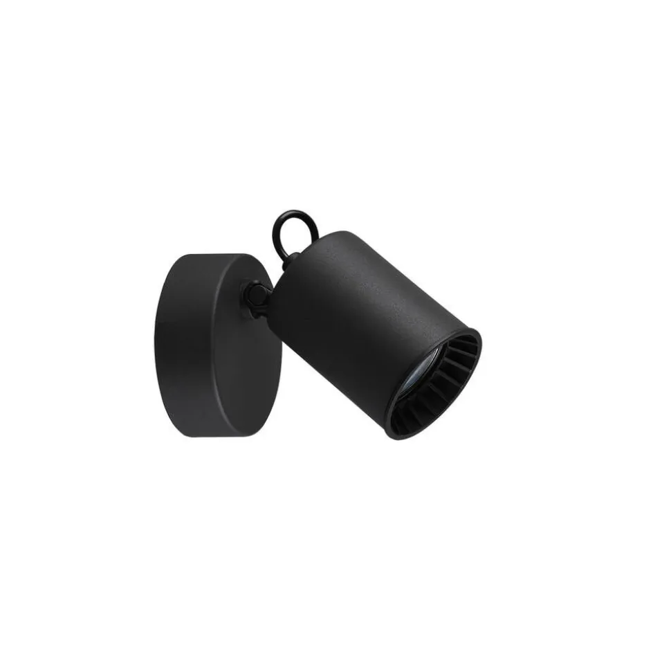 Trio Lighting spottivalaisin Pago 1-os GU10 mattamusta