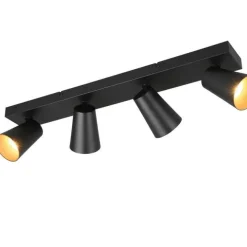 Trio Lighting spottivalaisin Sharp 4-os GU10 mattamusta/kult