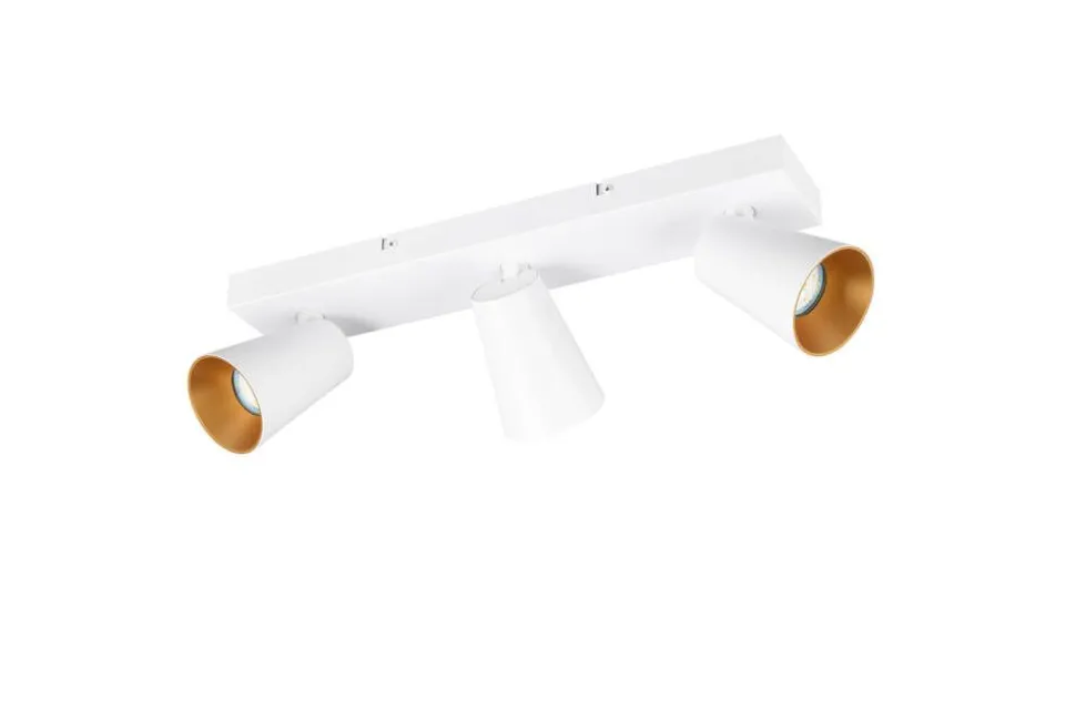 Trio Lighting spottivalaisin Sharp 3-os GU10 mattavalkoinen/