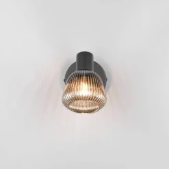 Trio Lighting spottivalaisin Tarifa 1-os E14 mattamusta/krom