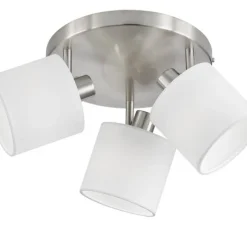 Trio Lighting spottivalaisin Tommy 3-os E14 harjattu teräs/v