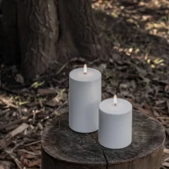 Uyuni LED kynttilä ulkokäyttöön 8,4x15 cm valkoinen