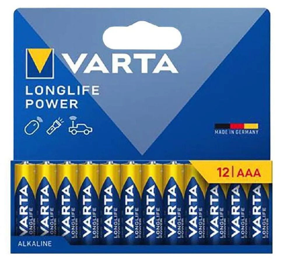 Varta paristo Longlife Power AAA 12 kpl