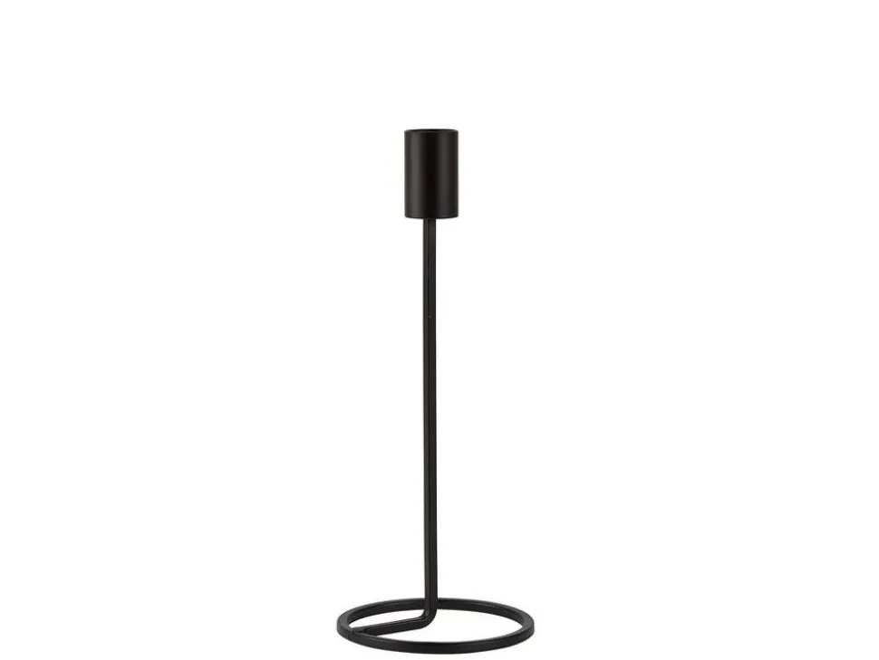 Villa Collection kynttilänjalka 23,5 cm musta rauta