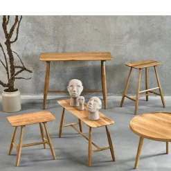 Villa Collection Talvik veistos 30 cm sementti ruskeanharmaa