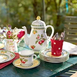 Villeroy&Boch French Garden Kahvikannu 1,25l Fleurance 6 hlö