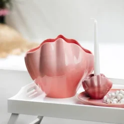 Villeroy&Boch Like Perlemor Kynttiläjalka 11x8x9,5cm Coral Home