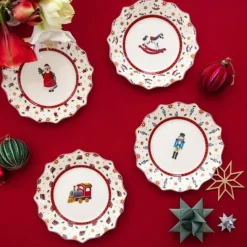 Villeroy&Boch Xmas lautassetti Toy´s Delight juhlavuosi 24x3