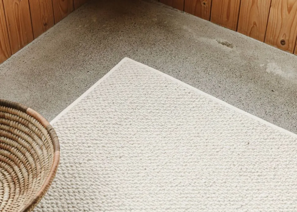 VM-Carpet Hehku, 69 valkoinen 133*200 cm, kantti 1 B