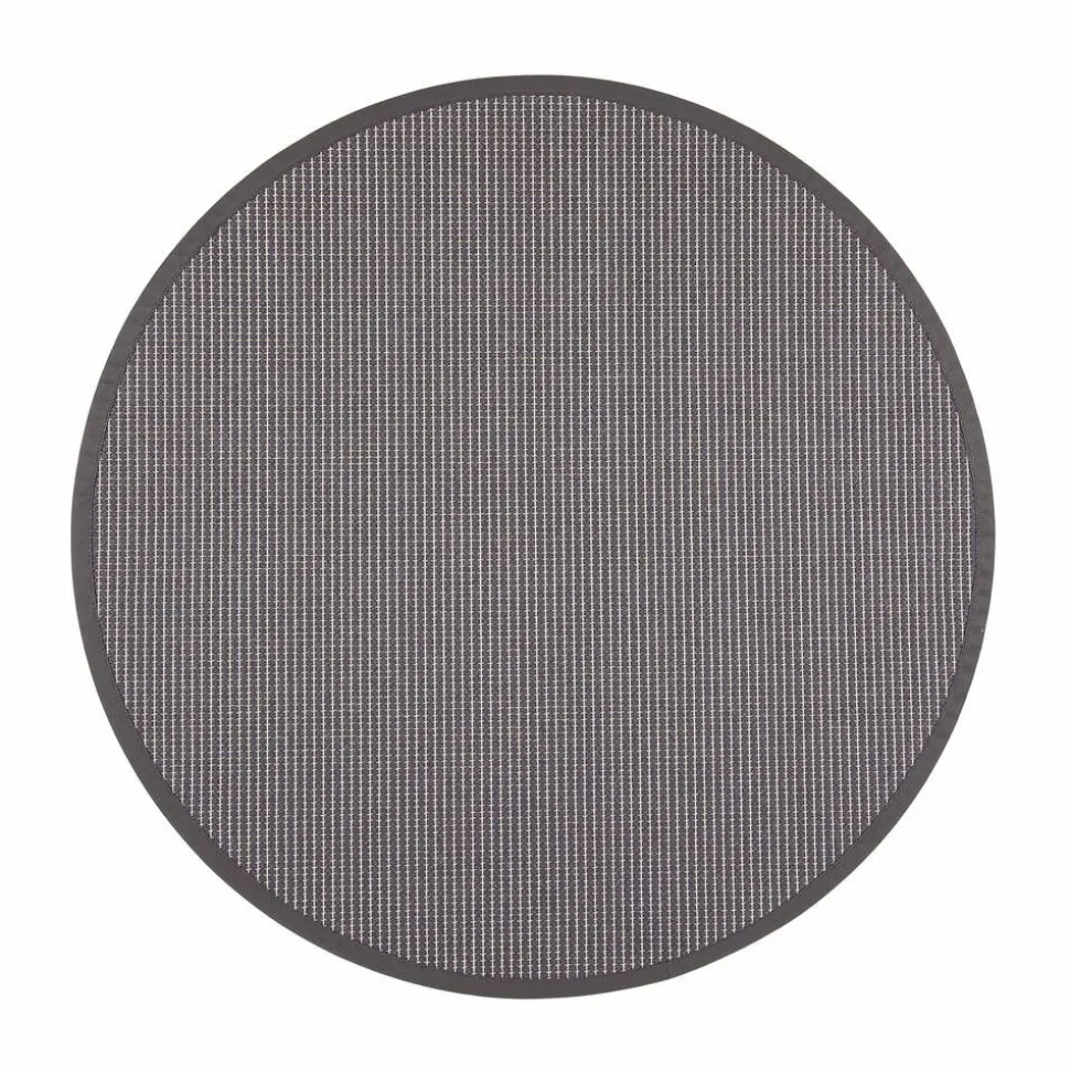 VM-Carpet Lyyra 78 tummanharmaa, Ø 200 cm, kantti 38