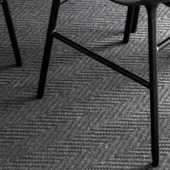 VM-Carpet matto Elsa Ø 200 cm musta