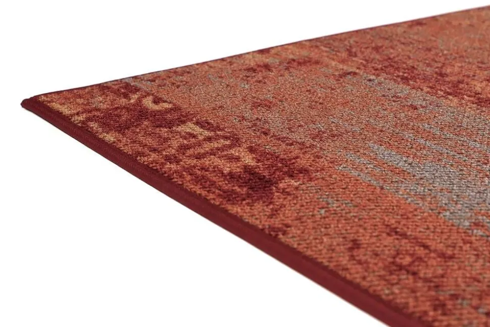 VM-Carpet matto Rustiikki 80x250 cm 14 puna-oranssi
