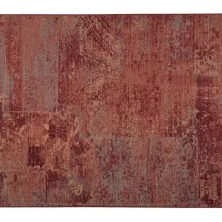 VM-Carpet matto Rustiikki 80x300 cm 14 puna-oranssi