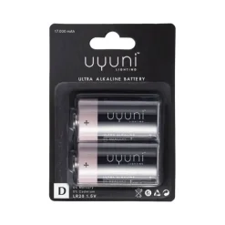 Uyuni paristo D Battery 1,5V 16.000 mAh 2 kpl/pkt